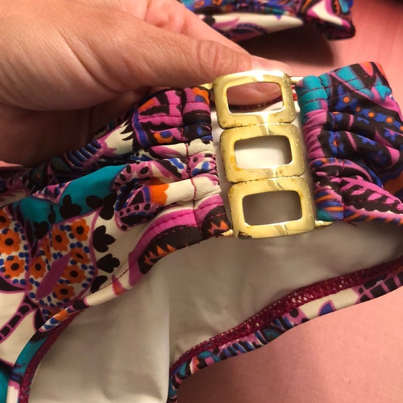 Multi colored lspace bikini - Picture 4 of 4